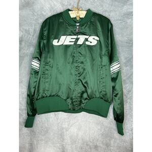 New York Jets Boys Starter Football Jacket Coat XXL (Women’s M/Men’s Small)